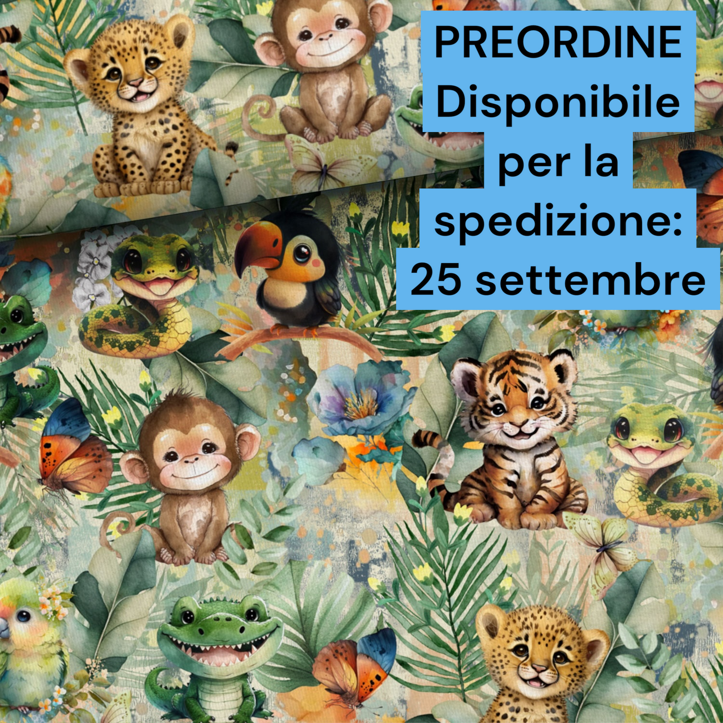 Cotone 100% premium certificato OEKO TEX, stampa digitale , altezza 158 cm