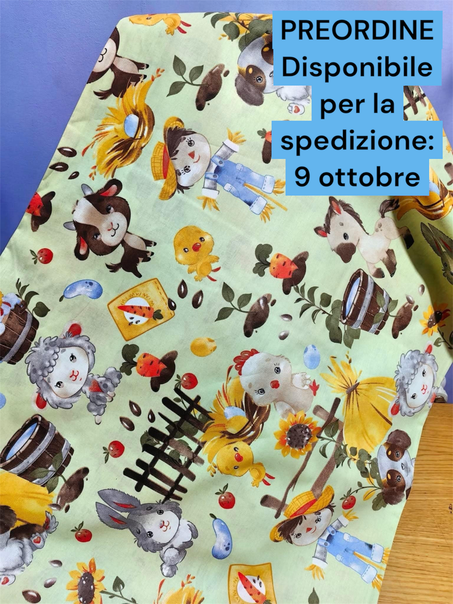 Tessuto Cotone 100%  altezza 240 cm
