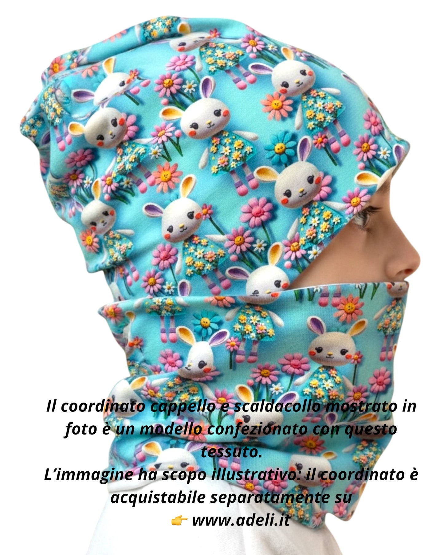 Jersey stampa digitale, certificato OEKO TEX, 95 % cotone 5% elastane, altezza 150 cm