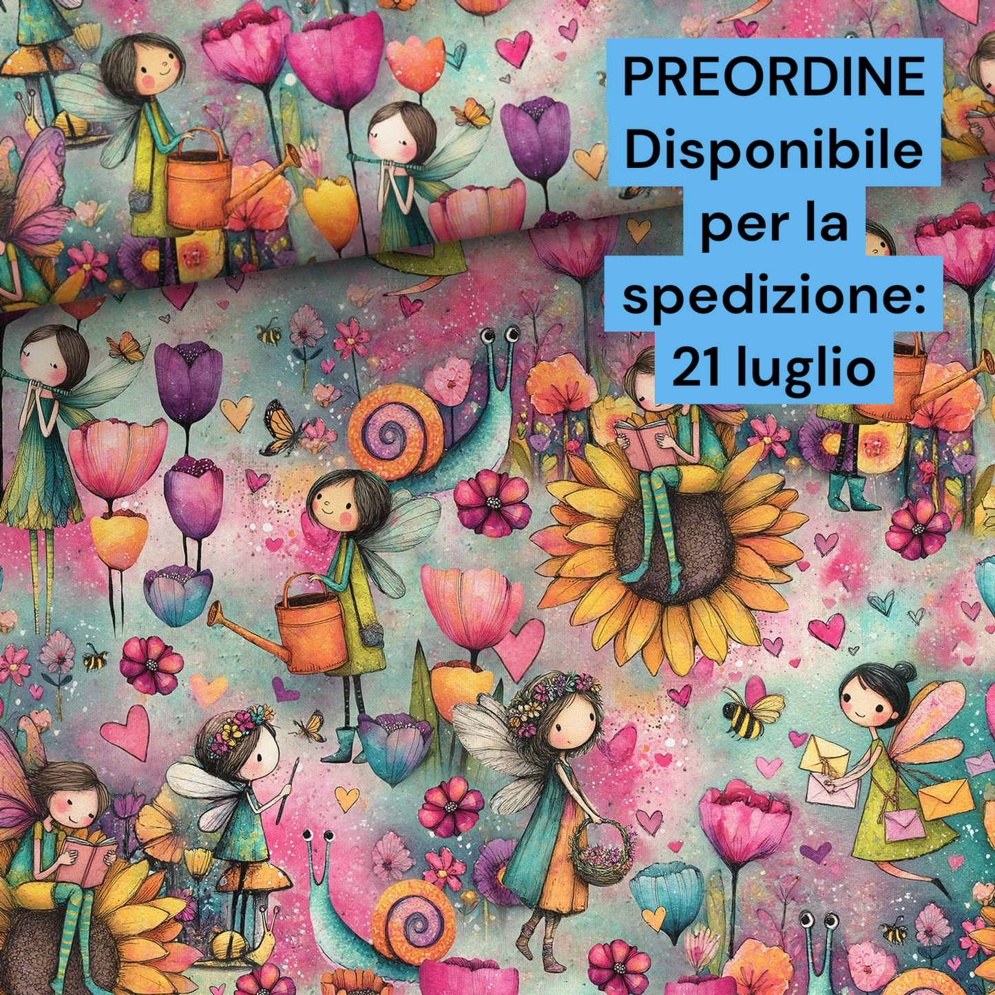 Cotone 100% premium certificato OEKO TEX, stampa digitale , altezza 158 cm