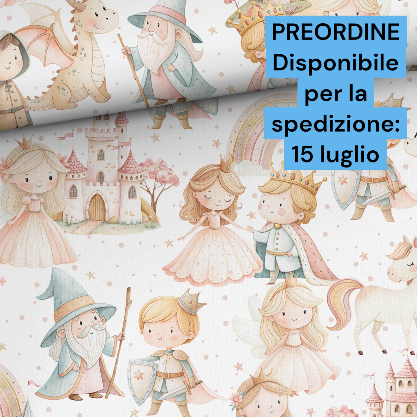 Cotone 100% premium certificato OEKO TEX, stampa digitale , altezza 158 cm
