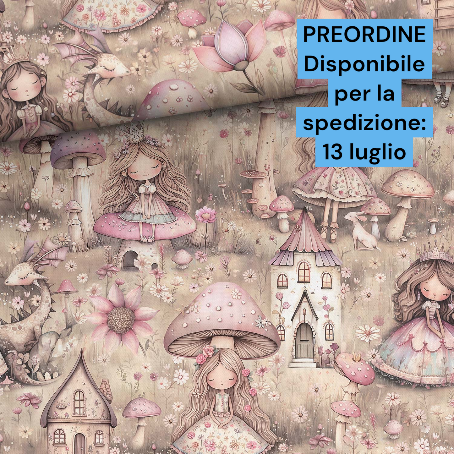 Cotone 100% premium certificato OEKO TEX, stampa digitale , altezza 158 cm
