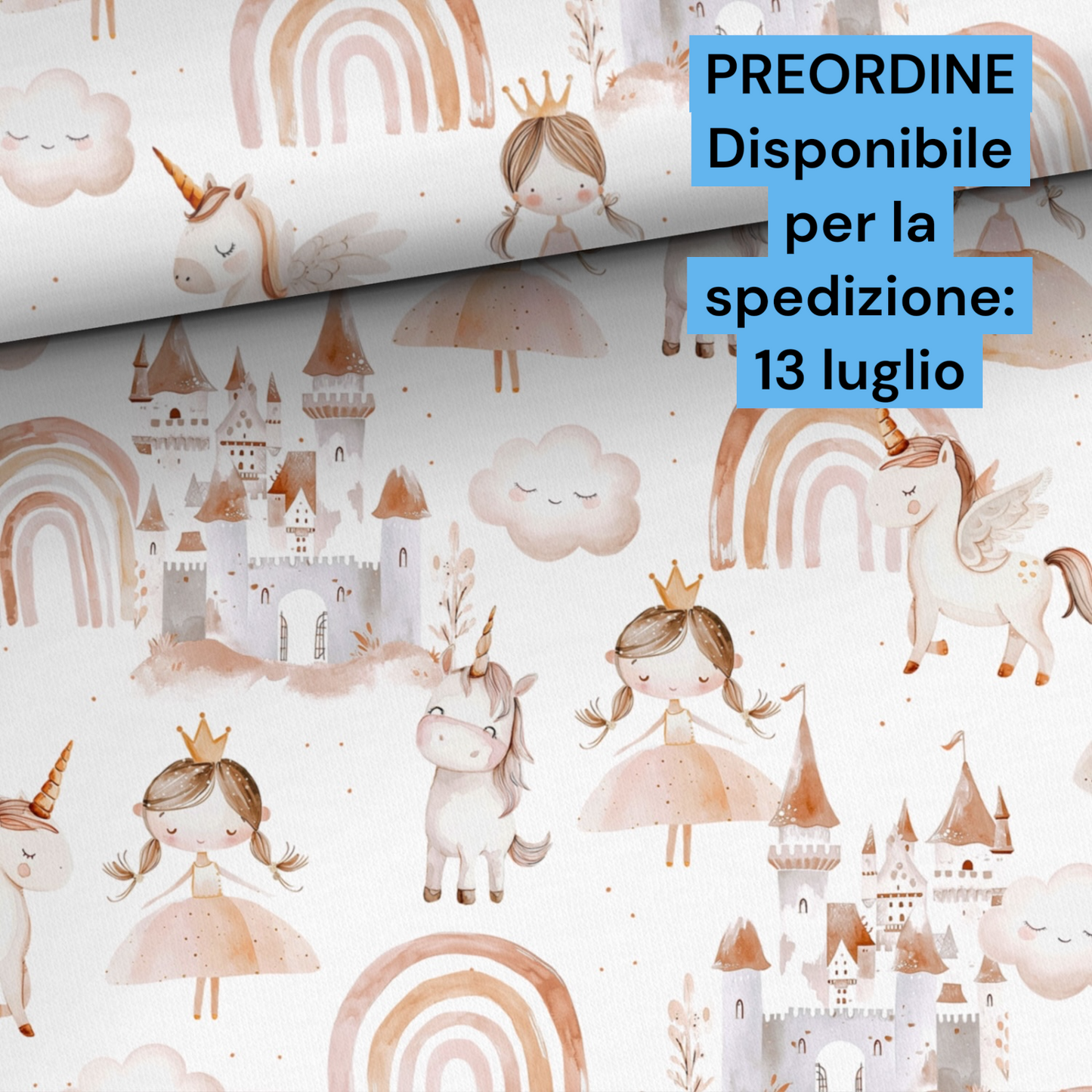 Cotone 100% premium certificato OEKO TEX, stampa digitale , altezza 158 cm