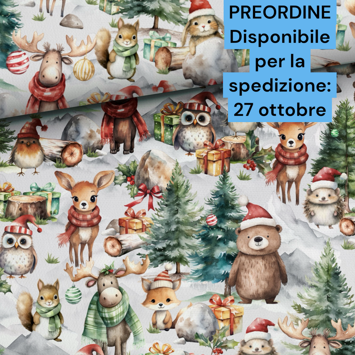 Cotone 100% premium certificato OEKO TEX, stampa digitale , altezza 158 cm