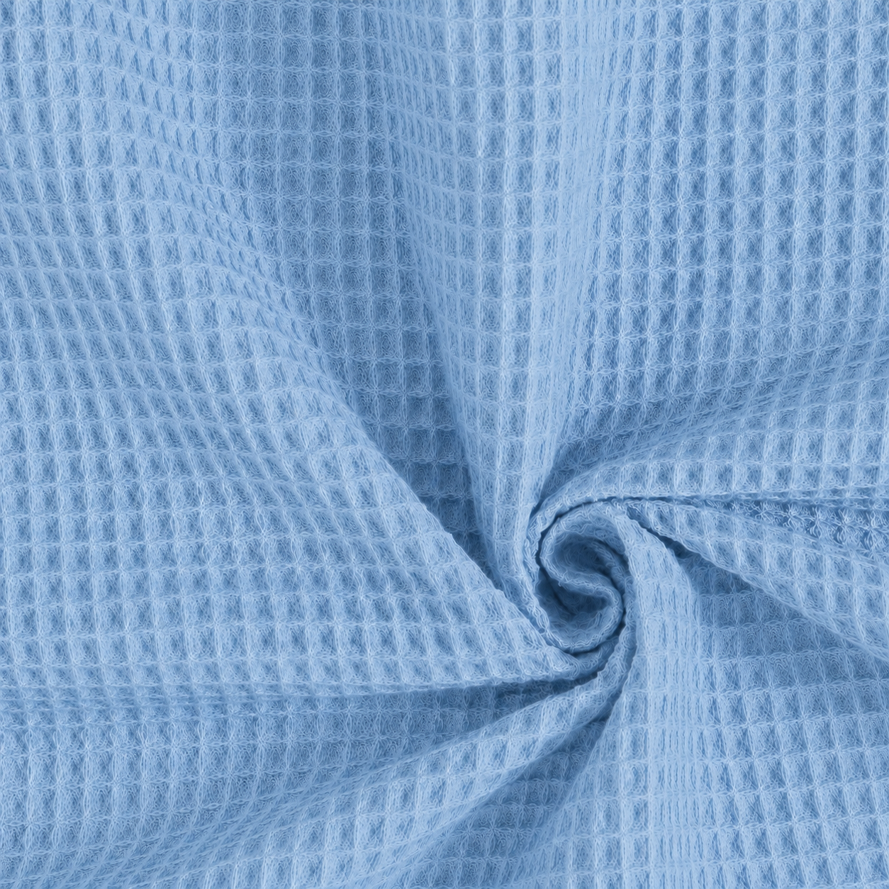 Nido d’ape 100% cotone certificato Oeko Tex altezza 150 cm DUSTY BLU