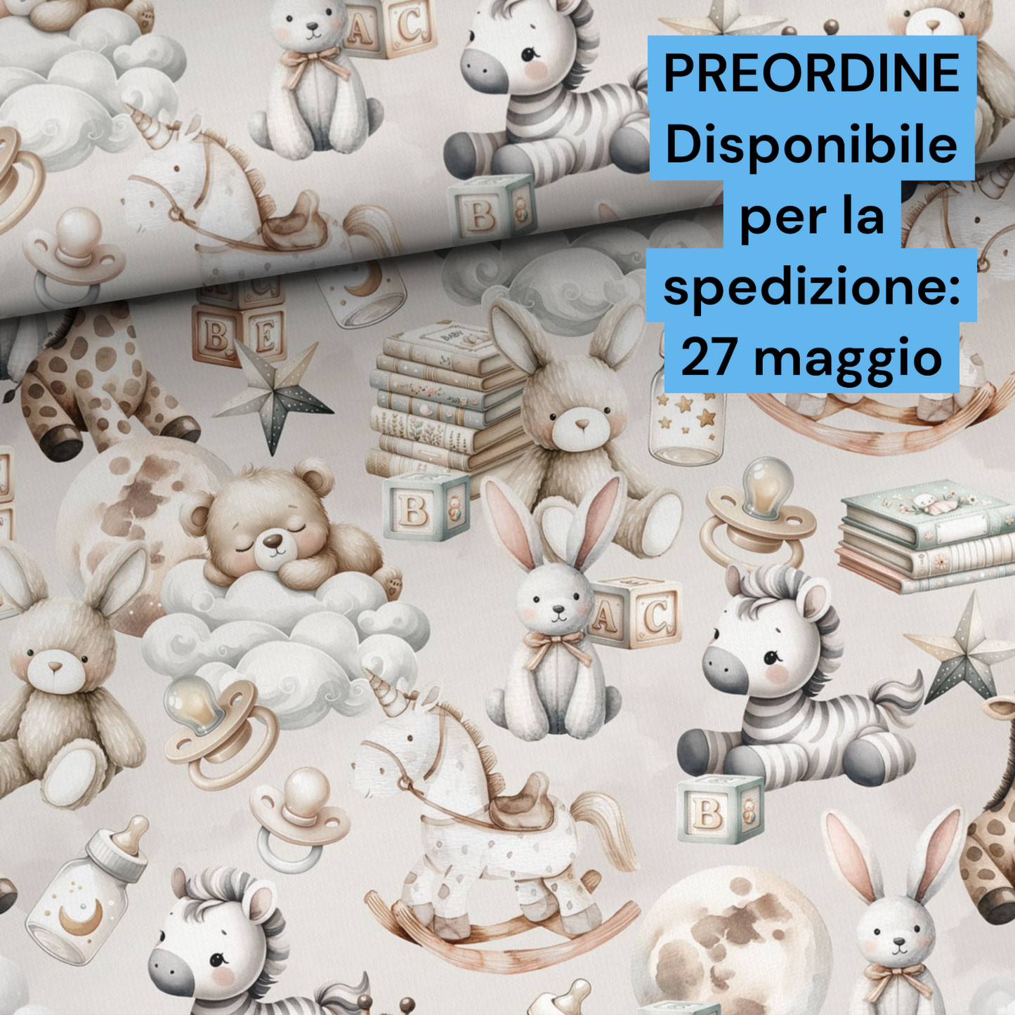 Cotone 100% premium certificato OEKO TEX, stampa digitale , altezza 158 cm