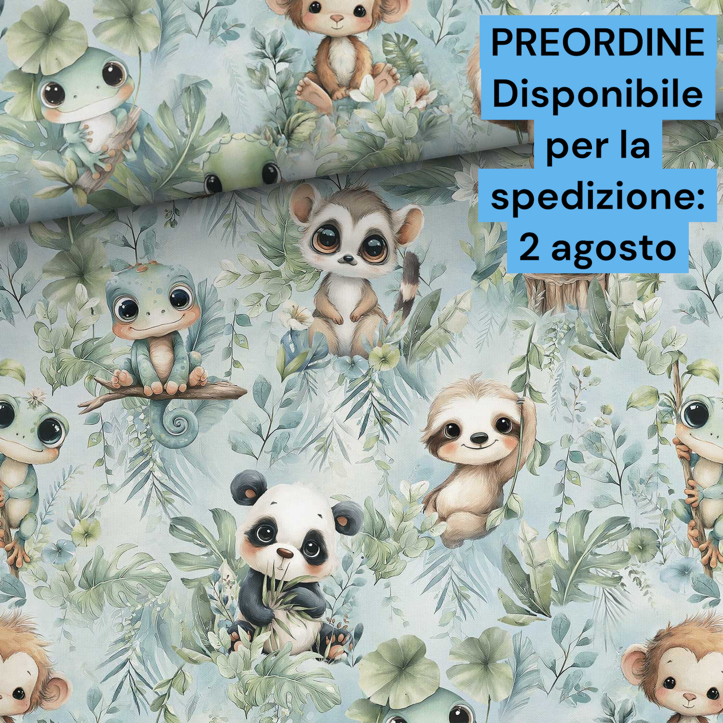 Cotone 100% premium certificato OEKO TEX, stampa digitale , altezza 158 cm