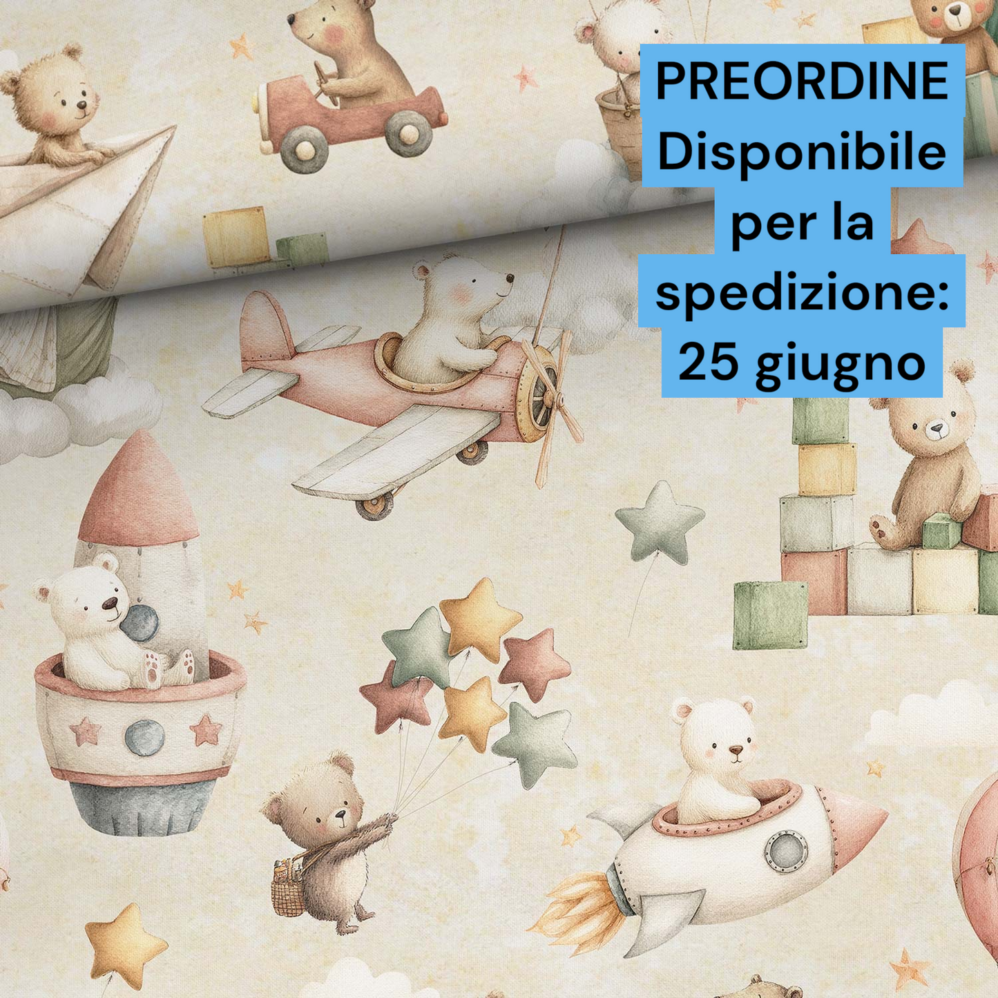 Cotone 100% premium certificato OEKO TEX, stampa digitale , altezza 158 cm