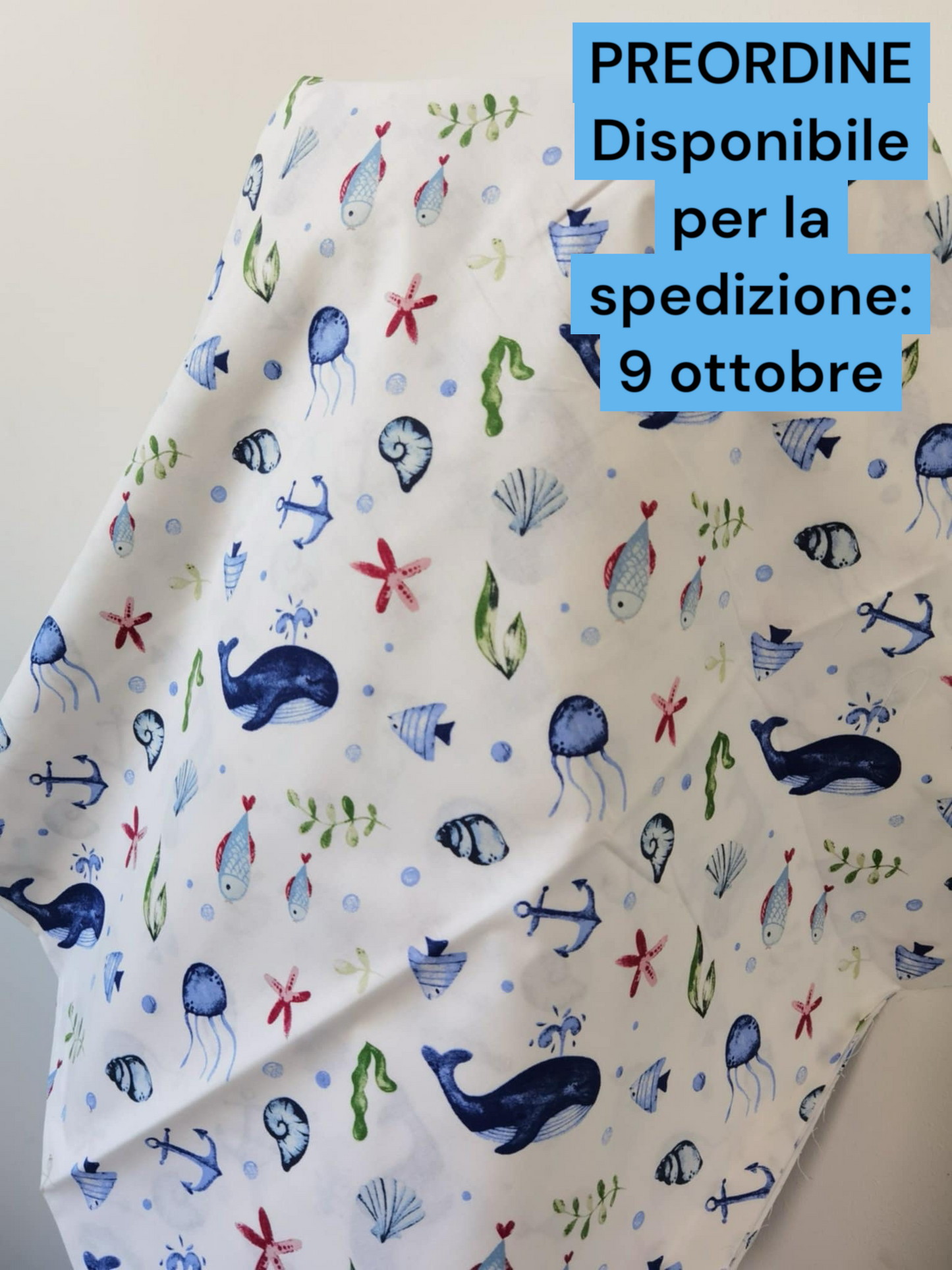 Tessuto Cotone 100%  altezza 240 cm