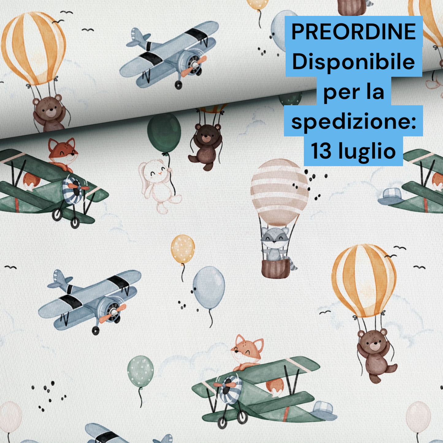 Cotone 100% premium certificato OEKO TEX, stampa digitale , altezza 158 cm