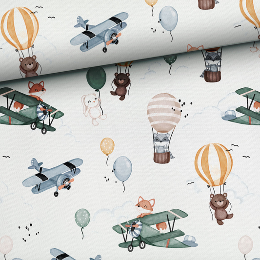 Cotone 100% premium certificato OEKO TEX, stampa digitale , altezza 158 cm