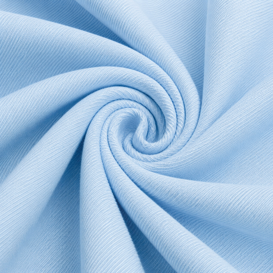 Tessuto Piquet (Piqué) Millerighe  100%  (celeste) OEKO-TEX – Altezza 150 cm – Vendita al Metro