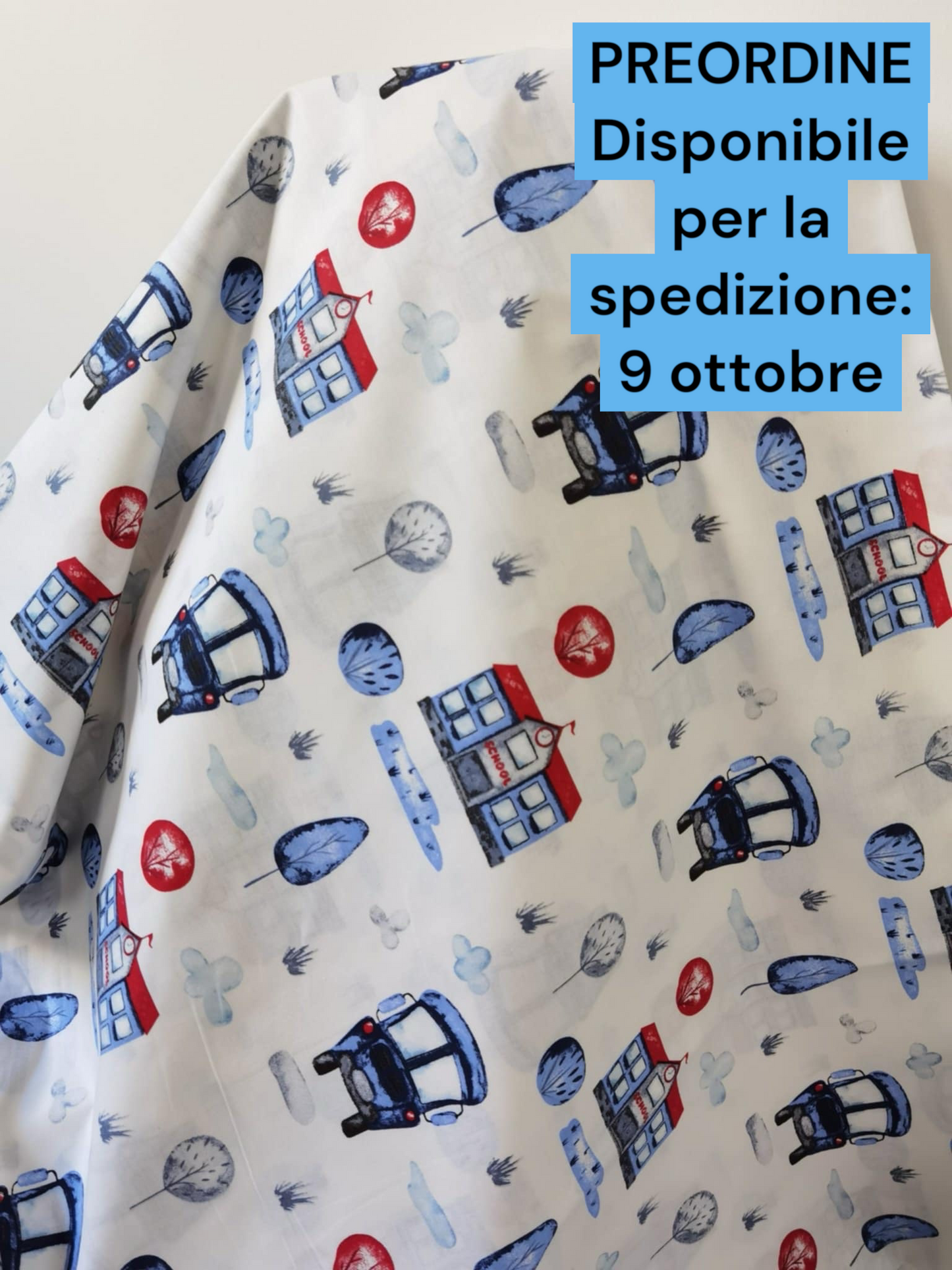 Tessuto Cotone 100%  altezza 240 cm