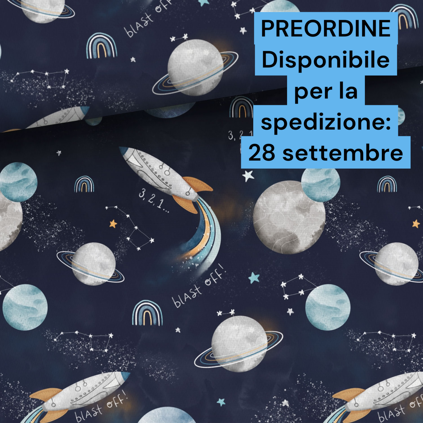 Jersey stampa digitale, certificato OEKO TEX, 92 % cotone 8% elastan, altezza 160 cm