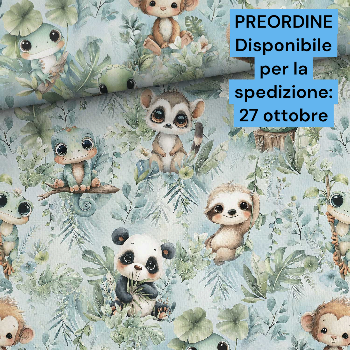 Cotone 100% premium certificato OEKO TEX, stampa digitale , altezza 158 cm