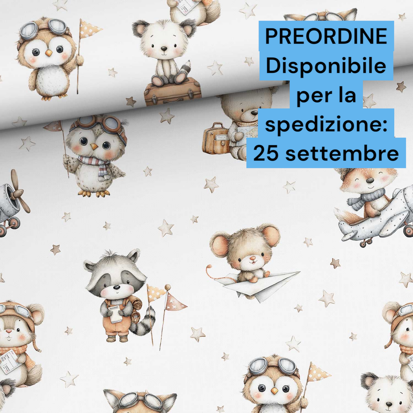 Cotone 100% premium certificato OEKO TEX, stampa digitale , altezza 158 cm