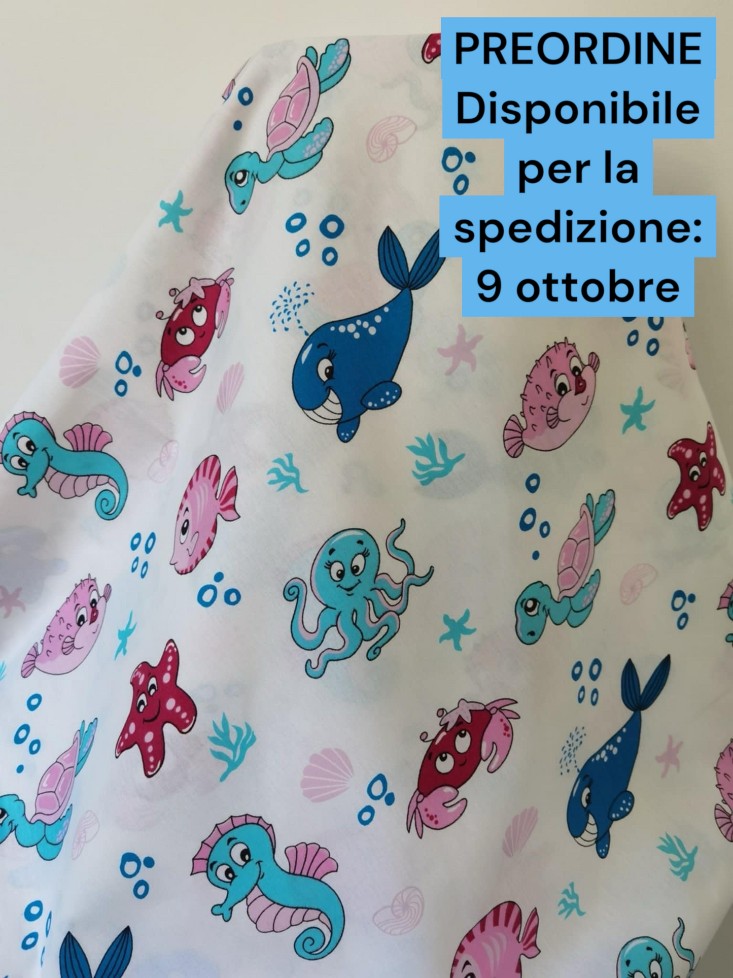 Tessuto Cotone 100%  altezza 240 cm