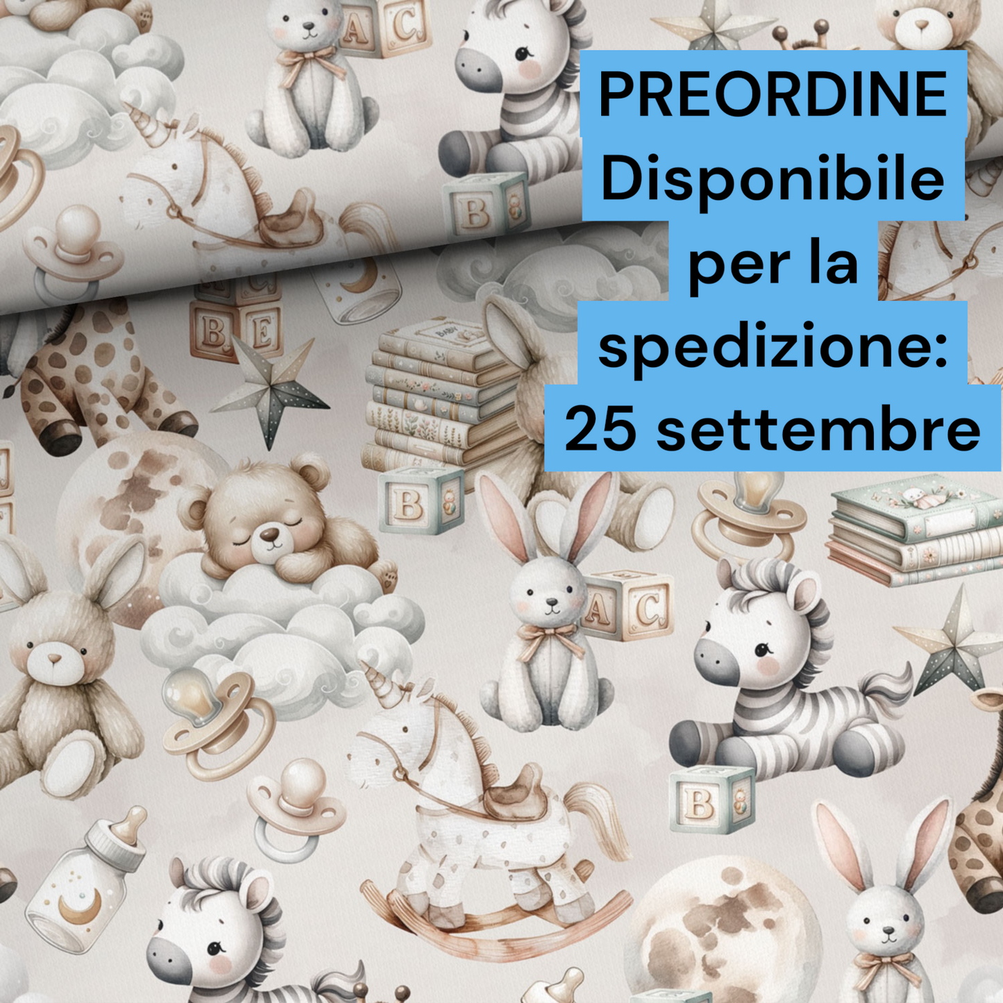 Cotone 100% premium certificato OEKO TEX, stampa digitale , altezza 158 cm