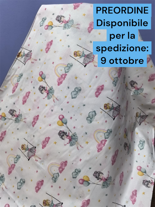 Tessuto Cotone 100%  altezza 240 cm