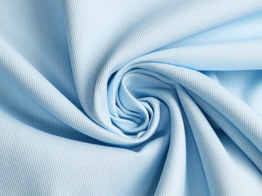 Tessuto Piquet (Piqué) Millerighe 100% Cotone (Celeste) OEKO-TEX – Altezza 150 cm – Vendita al Metro