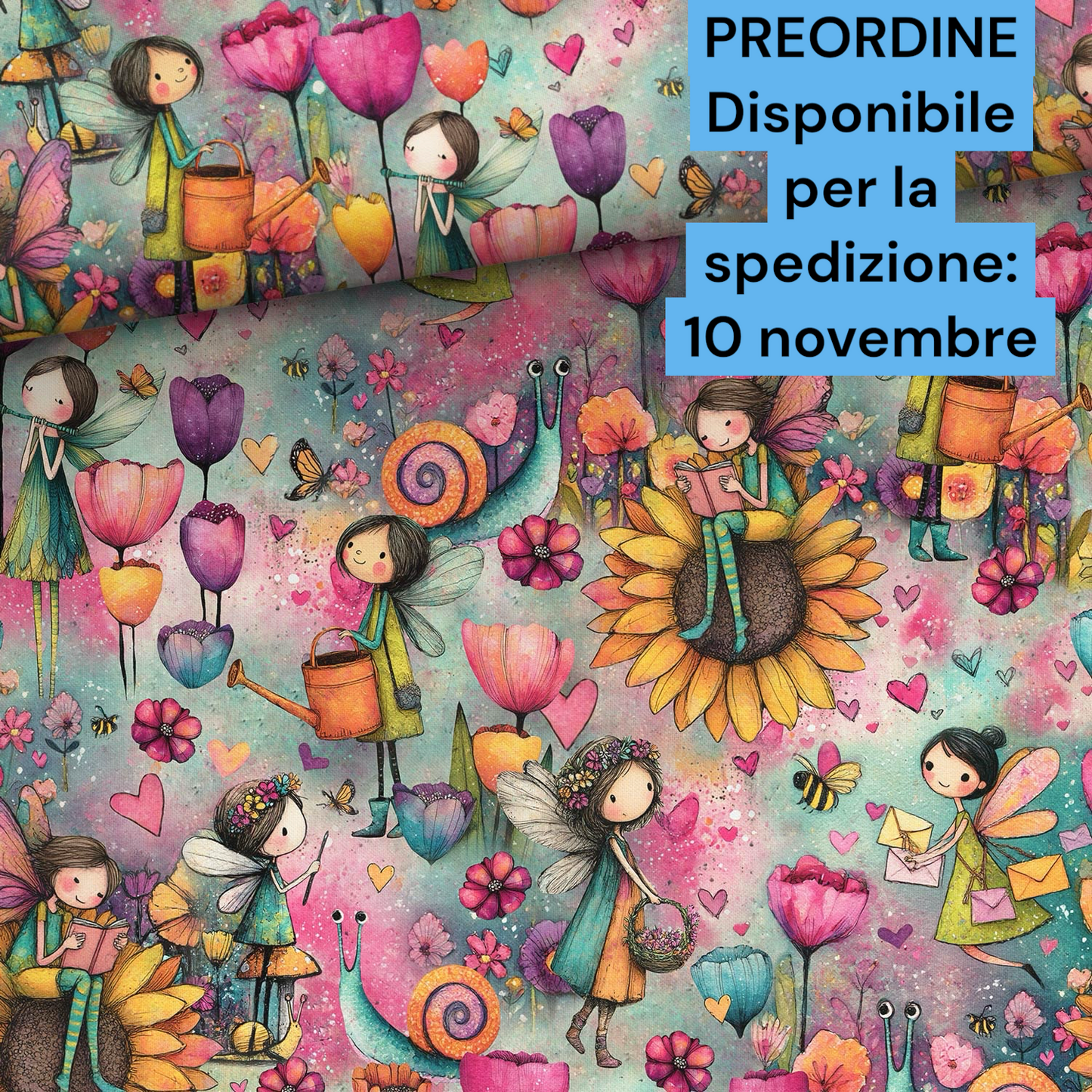Cotone 100% premium certificato OEKO TEX, stampa digitale , altezza 158 cm