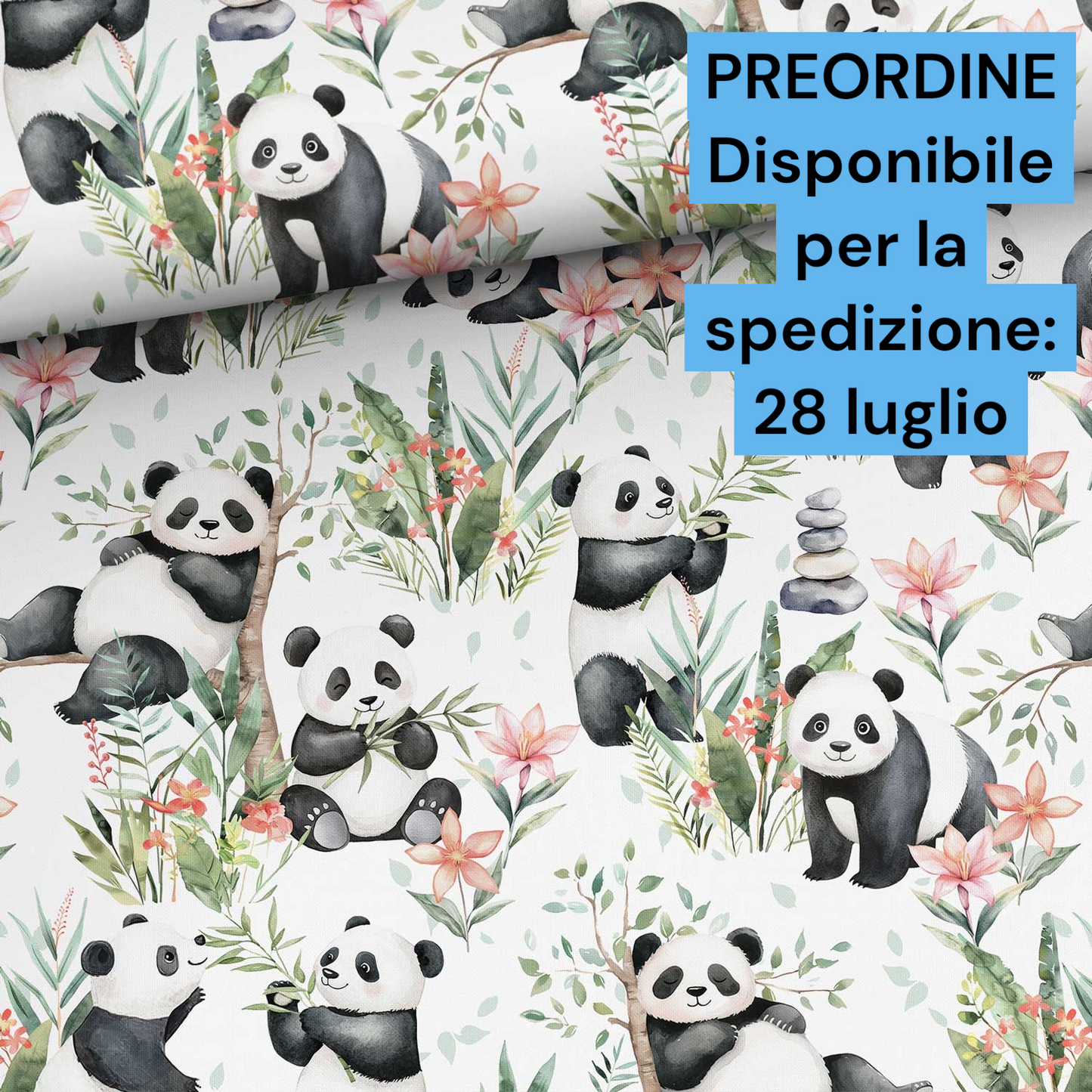 Cotone 100% premium certificato OEKO TEX, stampa digitale , altezza 158 cm