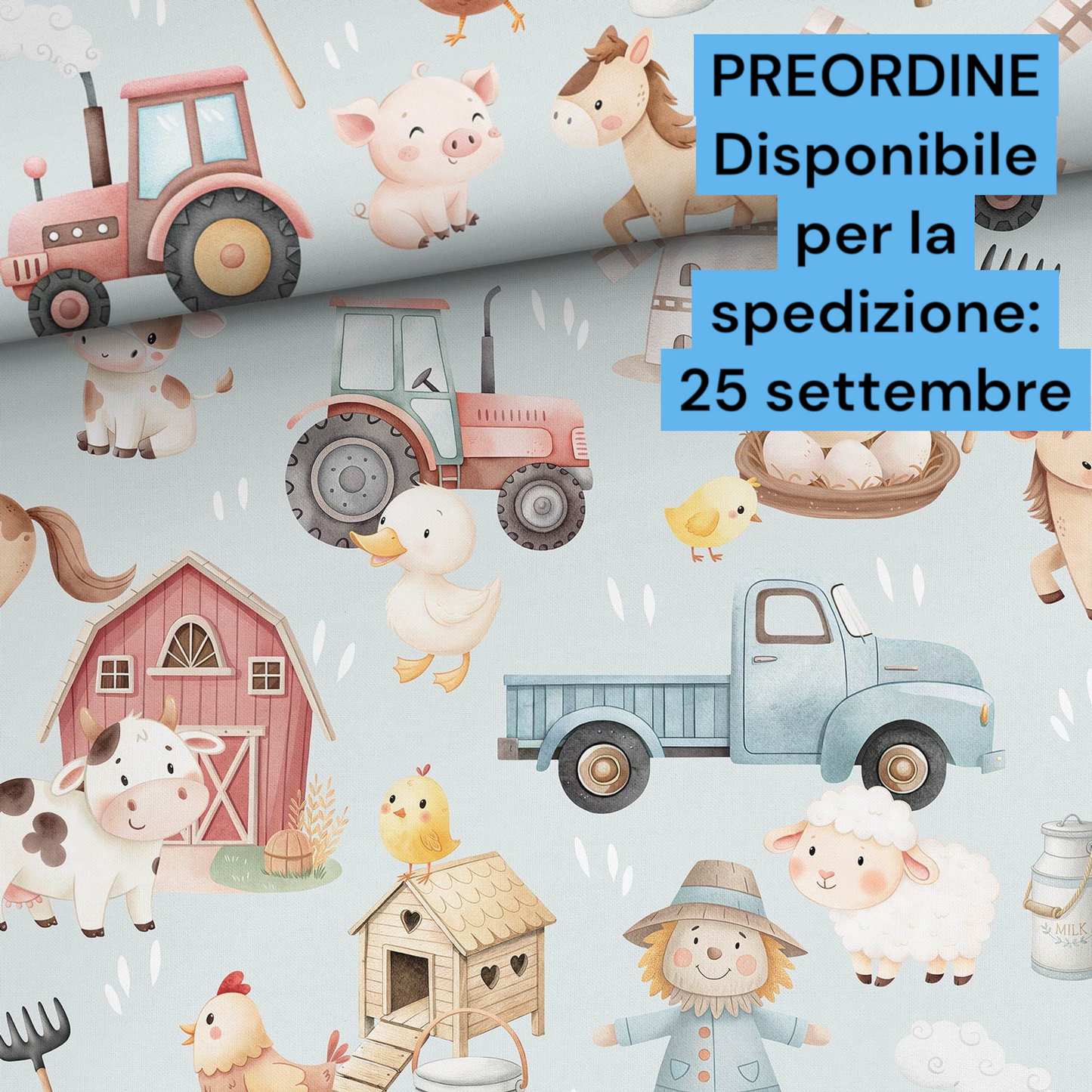 Cotone 100% premium certificato OEKO TEX, stampa digitale , altezza 158 cm
