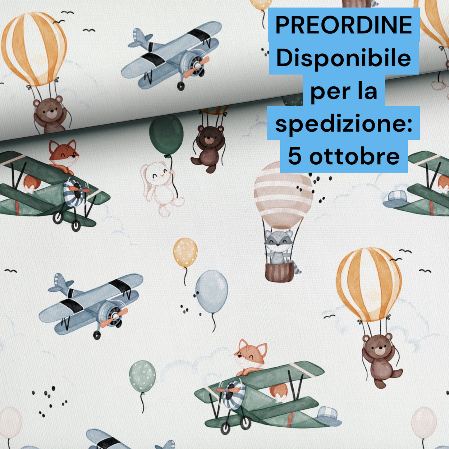Cotone 100% premium certificato OEKO TEX, stampa digitale , altezza 158 cm