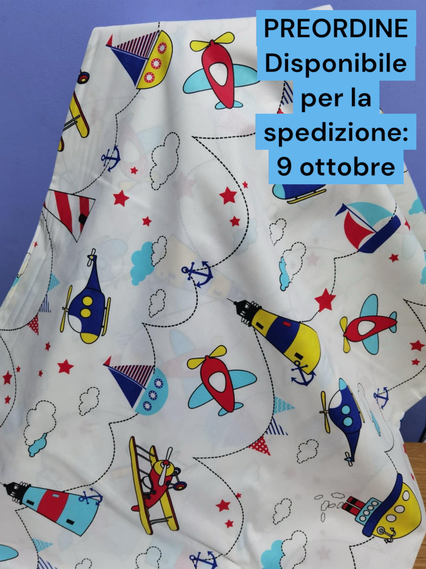 Tessuto Cotone 100%  altezza 240 cm