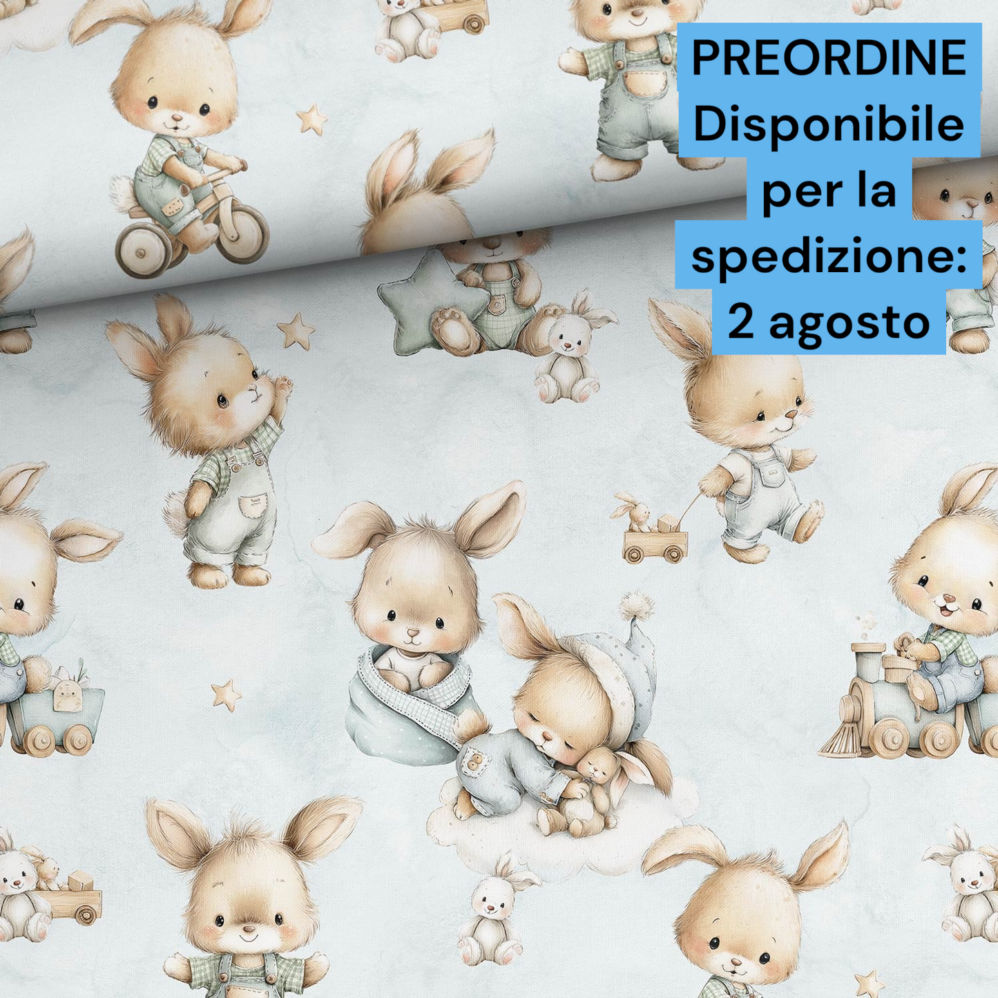 Cotone 100% premium certificato OEKO TEX, stampa digitale , altezza 158 cm