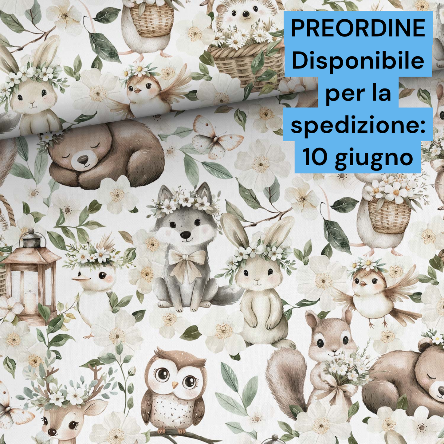 Cotone 100% premium certificato OEKO TEX, stampa digitale , altezza 158 cm