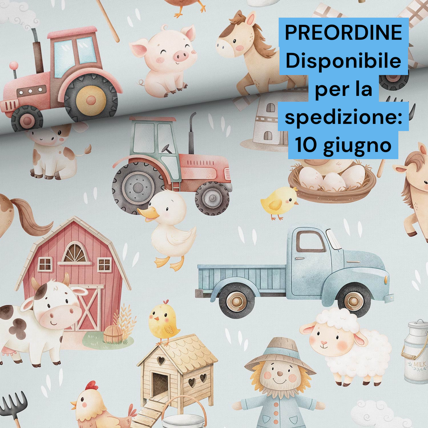 Cotone 100% premium certificato OEKO TEX, stampa digitale , altezza 158 cm