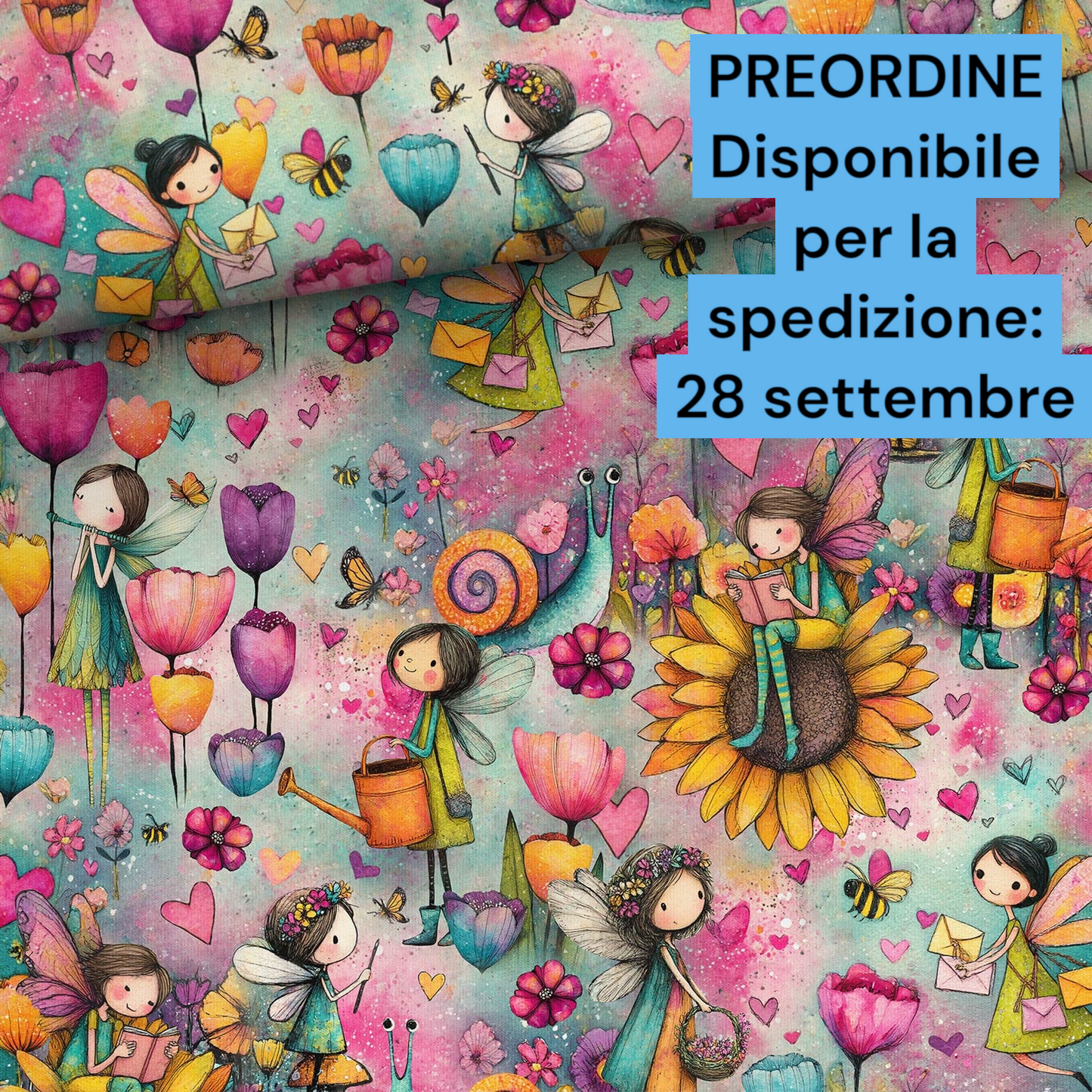Jersey stampa digitale, certificato OEKO TEX, 92 % cotone 8% elastan, altezza 160 cm