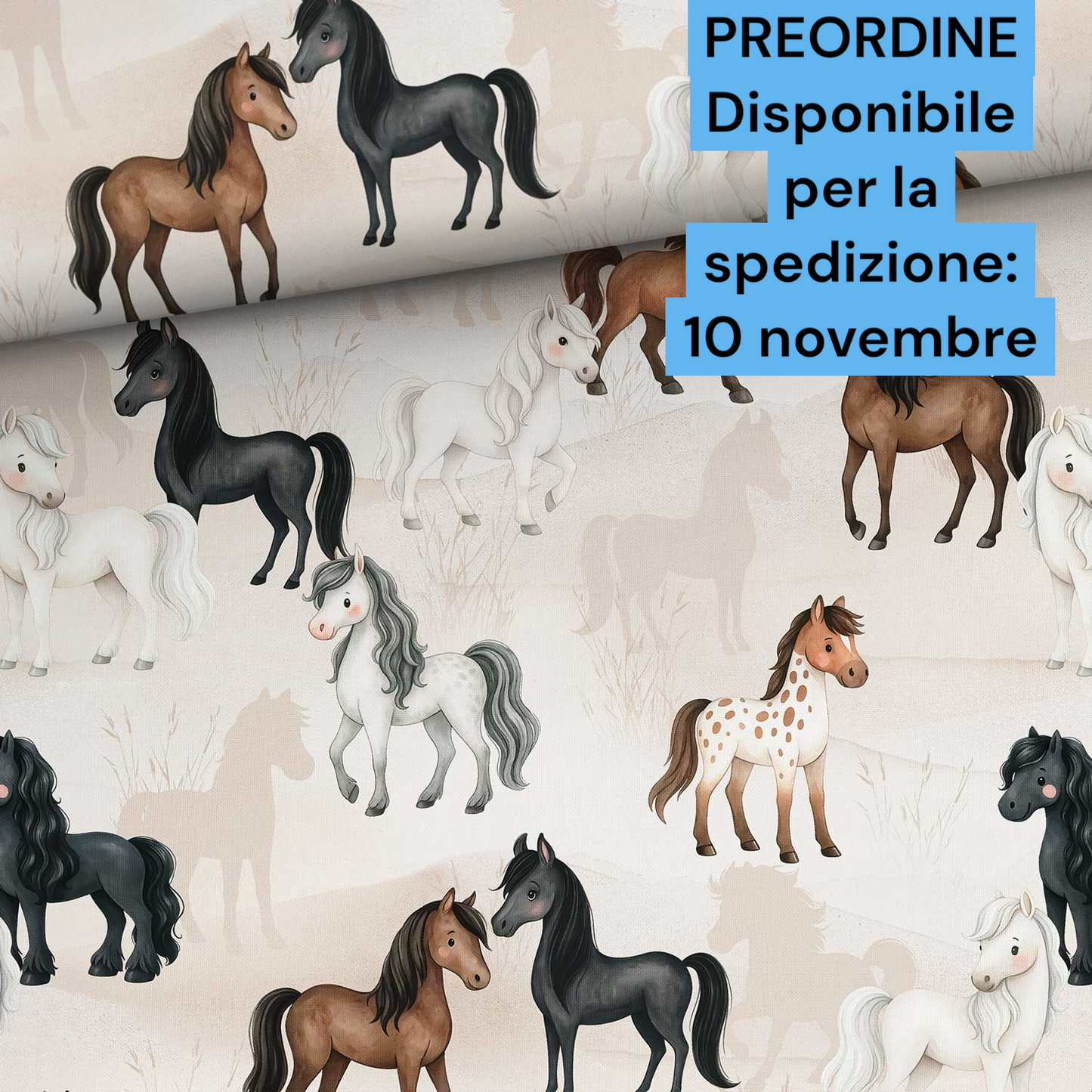 Cotone 100% premium certificato OEKO TEX, stampa digitale , altezza 158 cm