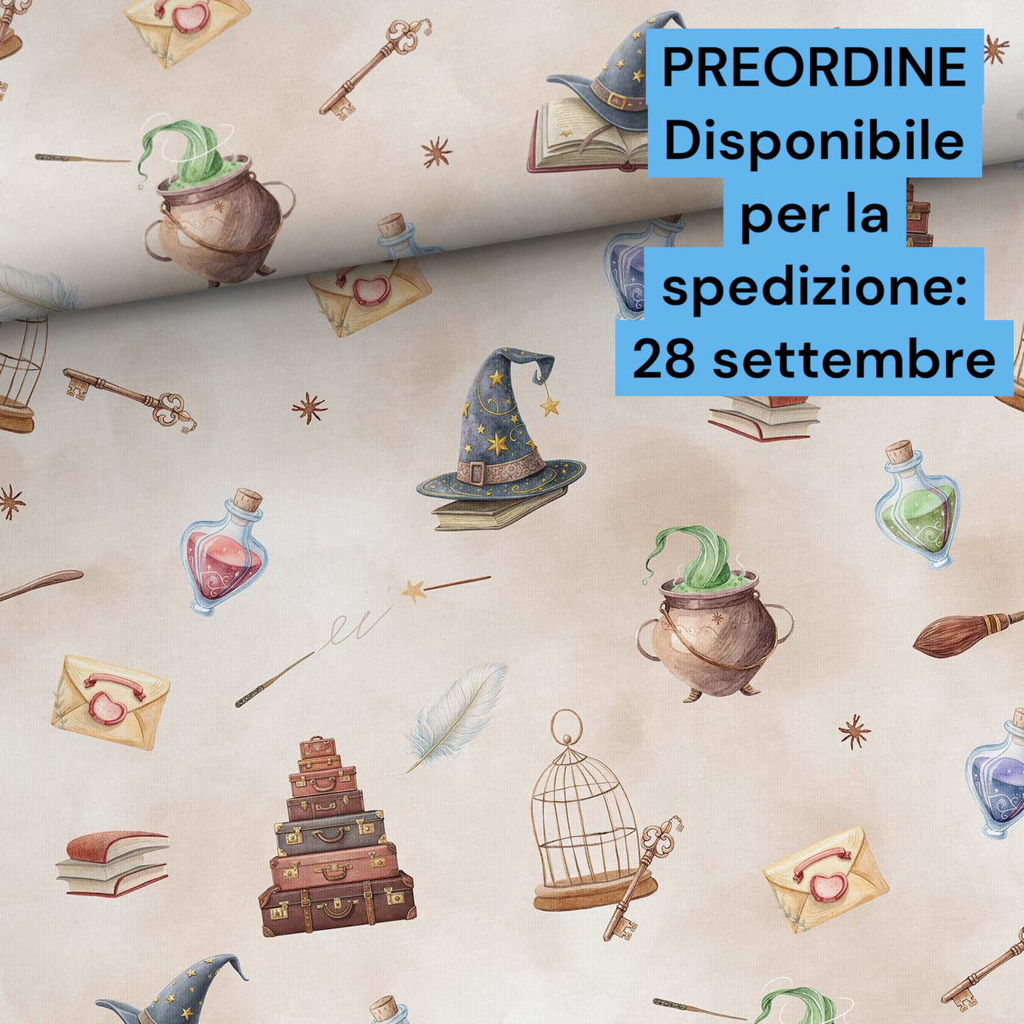 Jersey stampa digitale, certificato OEKO TEX, 92 % cotone 8% elastan, altezza 160 cm