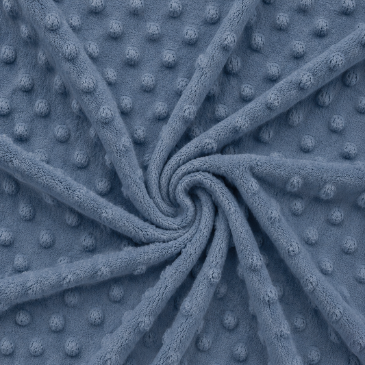 Minky pile JEANS, altezza 150 cm, peso 250 g