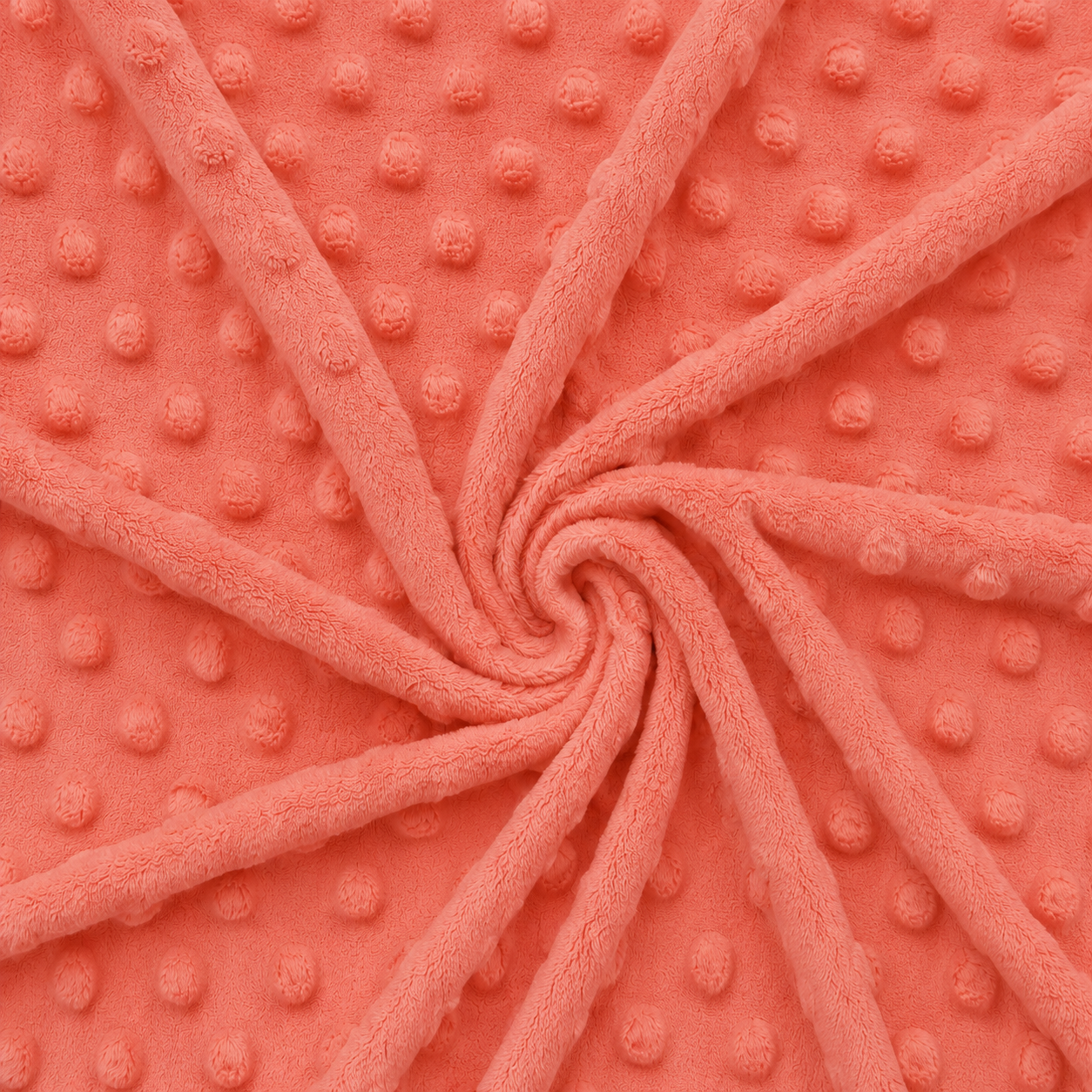 Minky pile PEACH, altezza 150 cm, peso 250 g