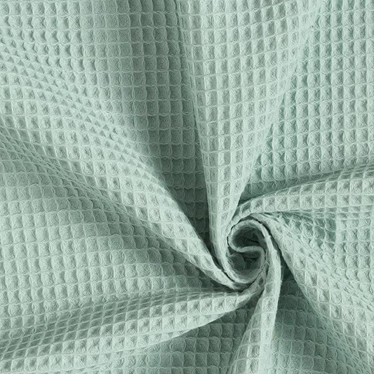 Nido d’ape 100% cotone certificato Oeko Tex altezza 150 cm SALVIA