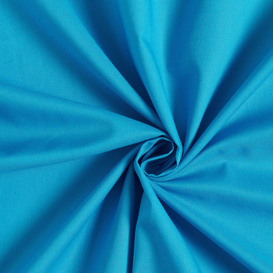 Cotone 100 % popeline certificato Oeko Tex acqua, altezza 146 cm