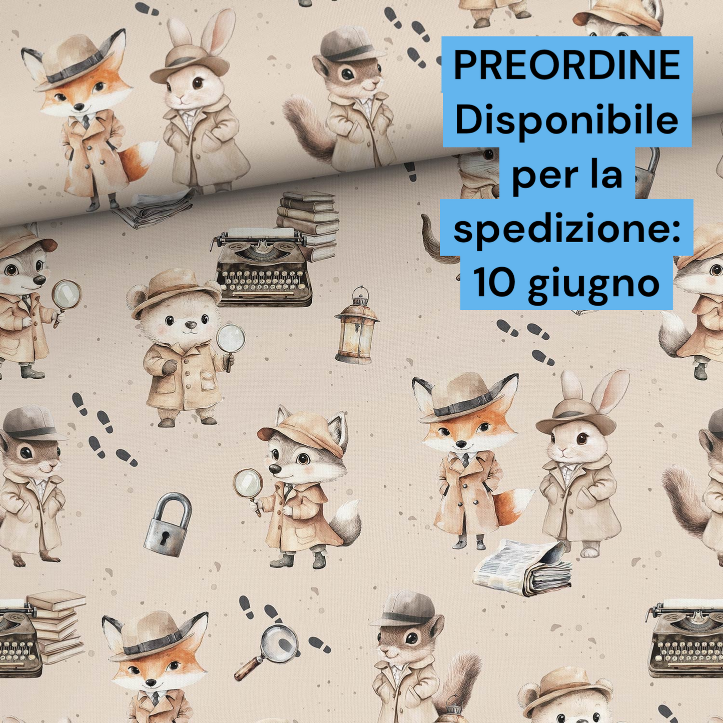 Cotone 100% premium certificato OEKO TEX, stampa digitale , altezza 158 cm