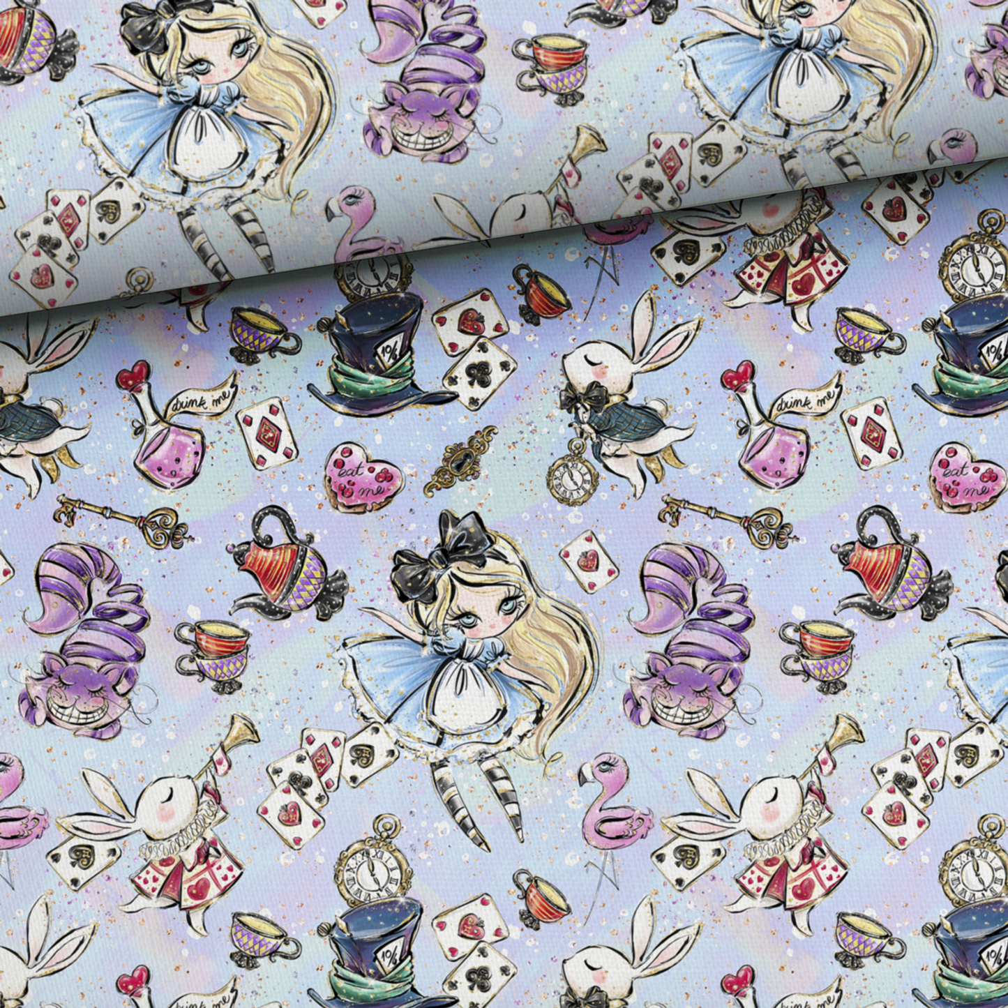 Cotone 100% premium certificato OEKO TEX, stampa digitale , altezza 158 cm
