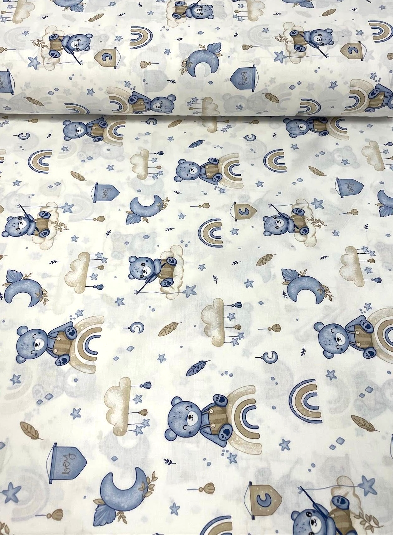 Tessuto Cotone 100%  altezza 240 cm