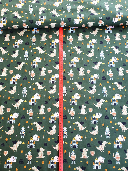 Cotone 100 % popeline, certificato GOTS, altezza 148 cm