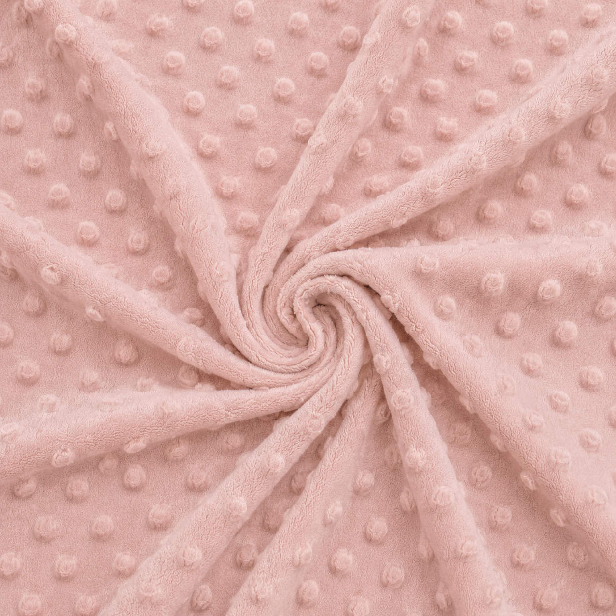 Minky pile ROSA CIPRIA, altezza 150 cm, peso 250 g