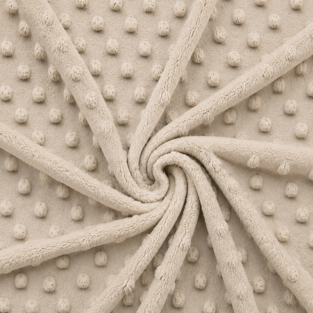 Minky pile BEIGE, altezza 150 cm, peso 250 g