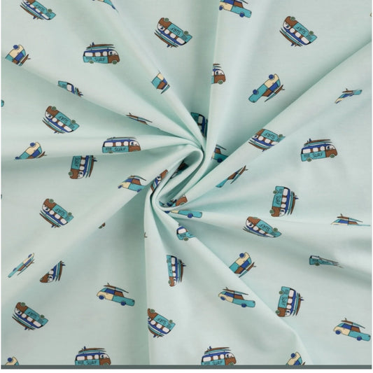 Jersey stampa digitale, certificato OEKO TEX, 95 % cotone 5% elastane, altezza 150 cm