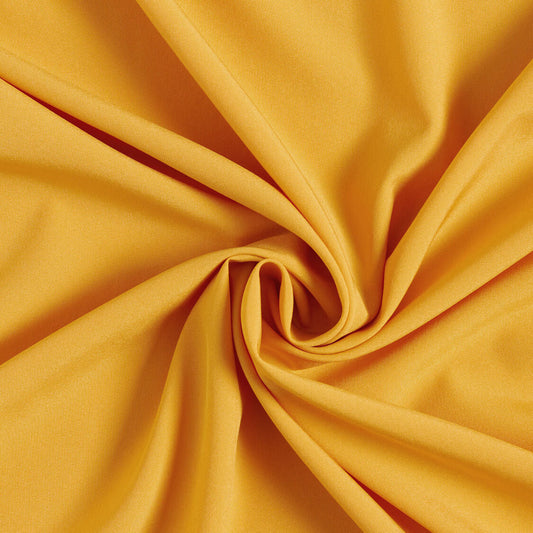 Cotone 100 % popeline certificato OEKO TEX senape , altezza 146 cm