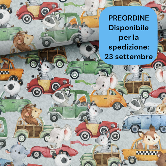 Cotone 100% premium certificato OEKO TEX, stampa digitale , altezza 158 cm