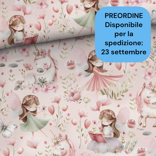 Cotone 100% premium certificato OEKO TEX, stampa digitale , altezza 158 cm