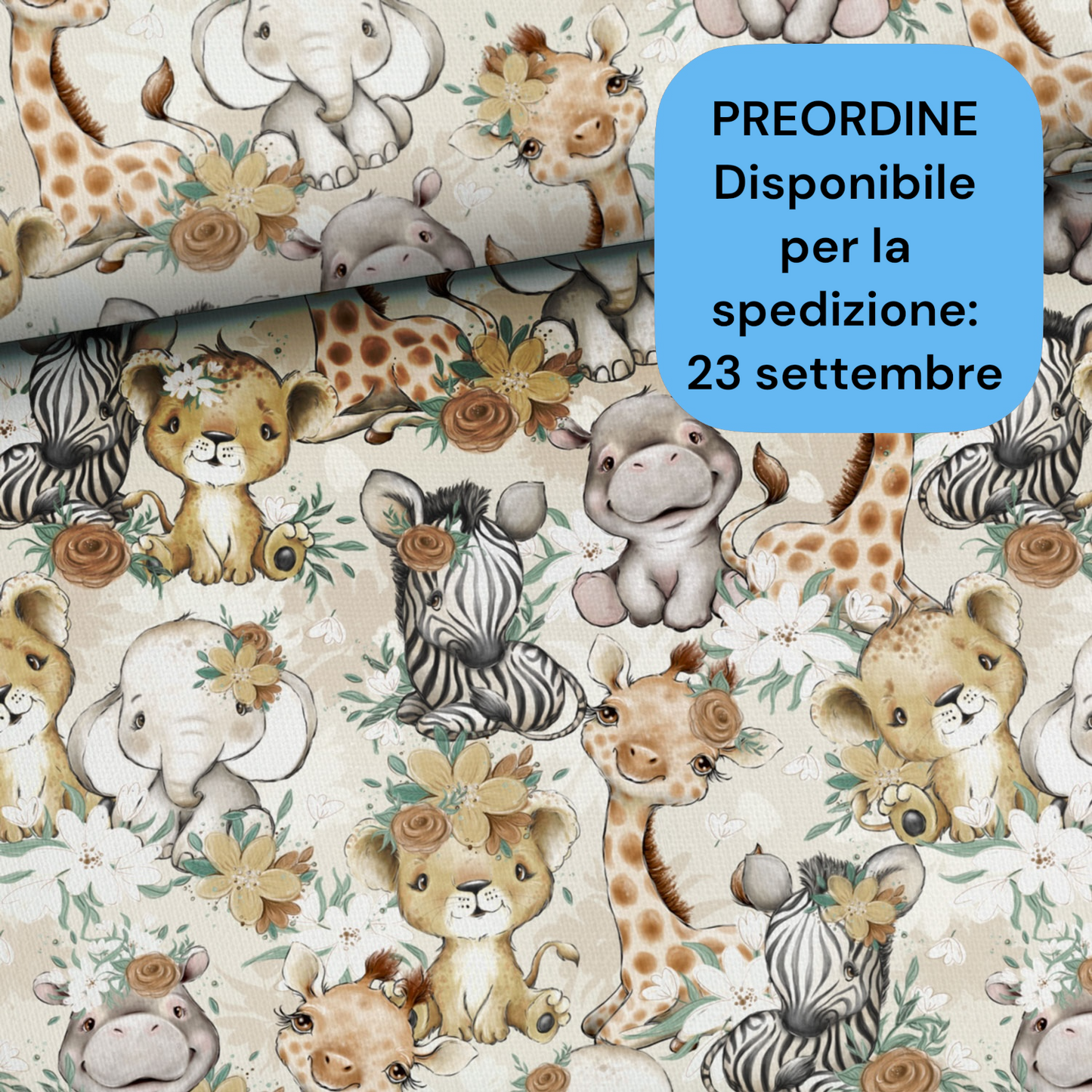 Cotone 100% premium certificato OEKO TEX, stampa digitale , altezza 158 cm
